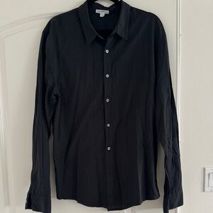 JAMES PERSE - black button down shirt